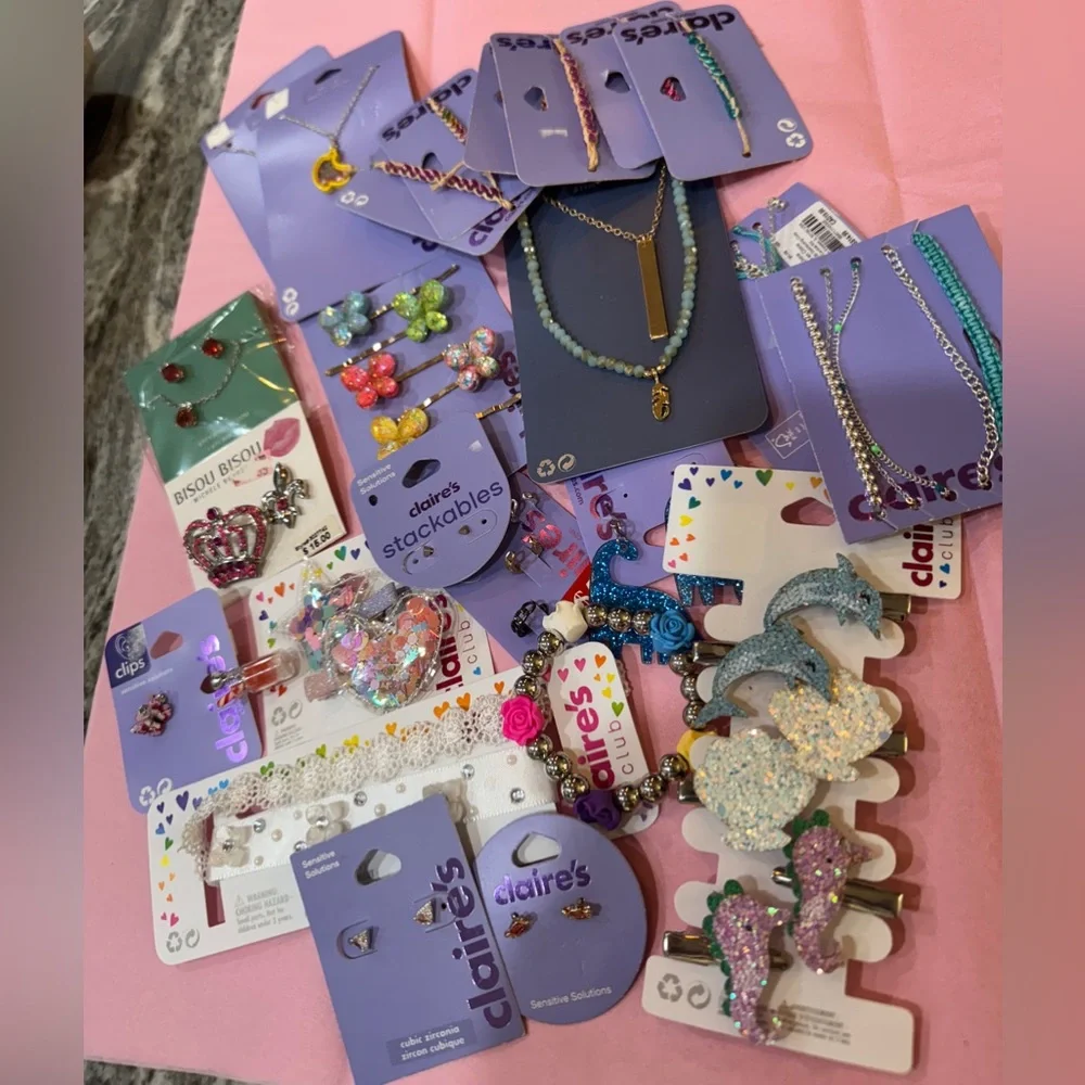 NWT Claire’s Girls’ Jewelry Accessories💜 💜